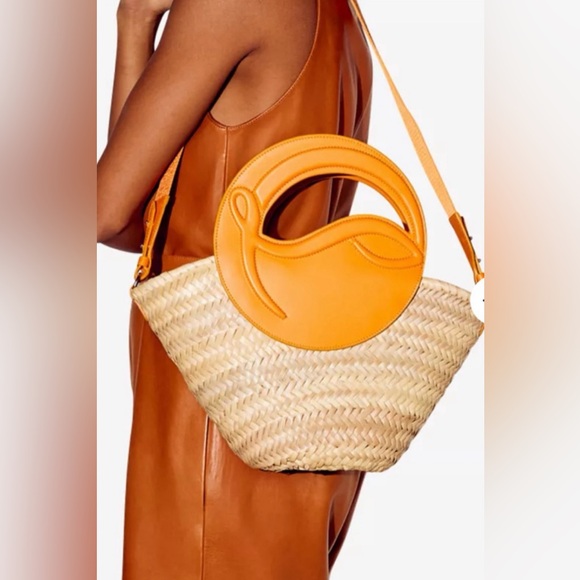 Christian Louboutin Small Biloumoon Basket Bag in Raffia - Picture 5 of 5